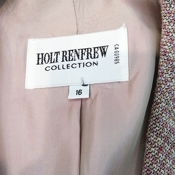 Holt Renfrew Linen Blazer + Skirt sz 16 - Picture 9 of 16